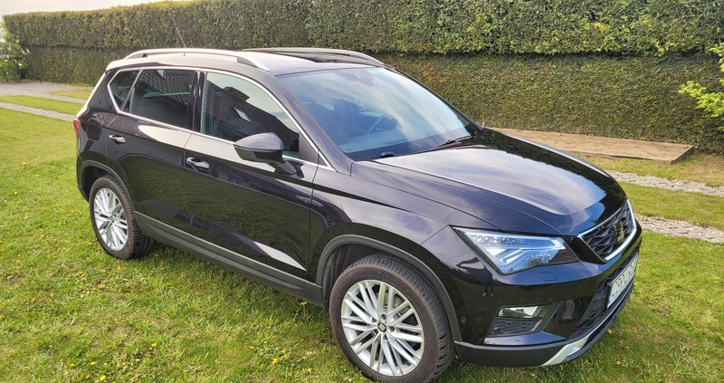 Seat Ateca cena 84000 przebieg: 155000, rok produkcji 2016 z Brodnica małe 211